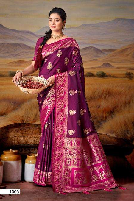 Saroj mitali silk vol - 4 Designer saree wholesale in mumbai