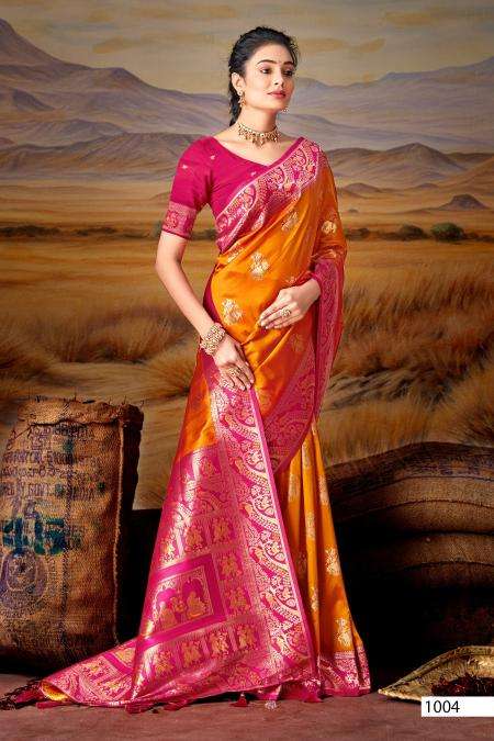 Saroj mitali silk vol - 4 Designer saree wholesale in mumbai