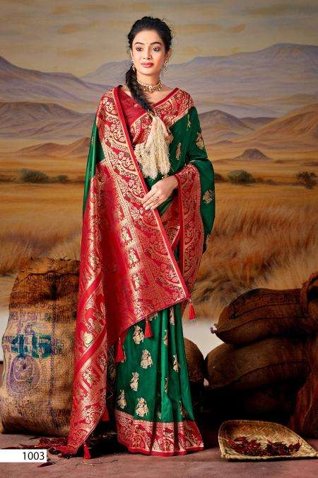 Saroj mitali silk vol - 4 Designer saree wholesale in mumbai