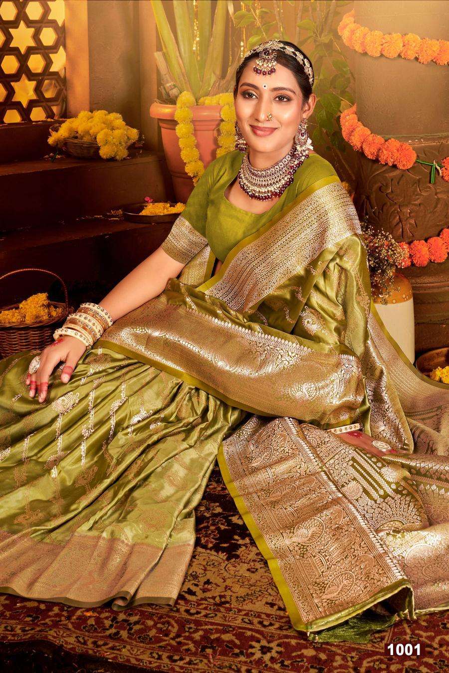 Saroj Sanwaree satin saroski vol.2 Wholesale saree suppliers
