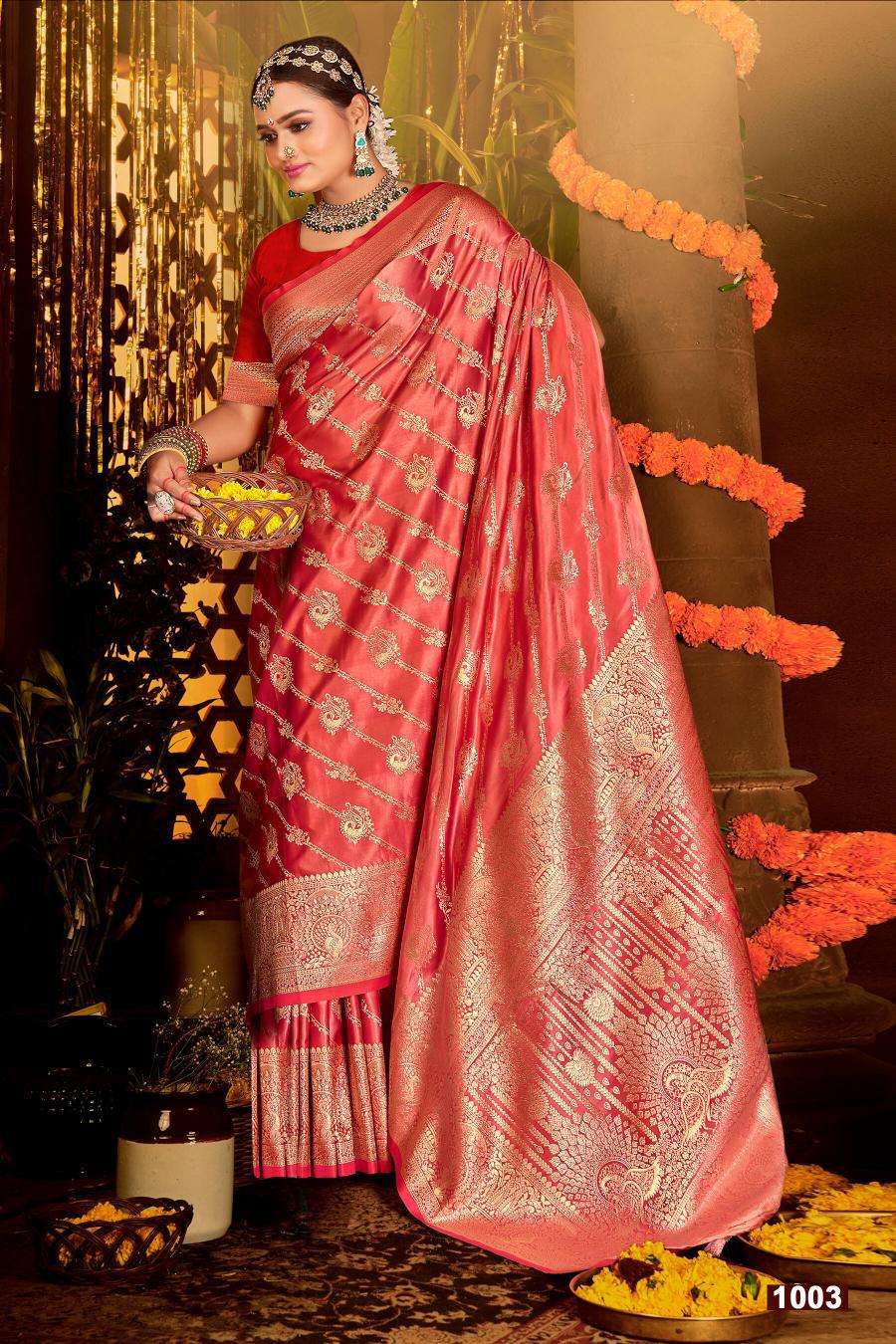 Saroj Sanwaree satin saroski vol.2 Wholesale saree suppliers