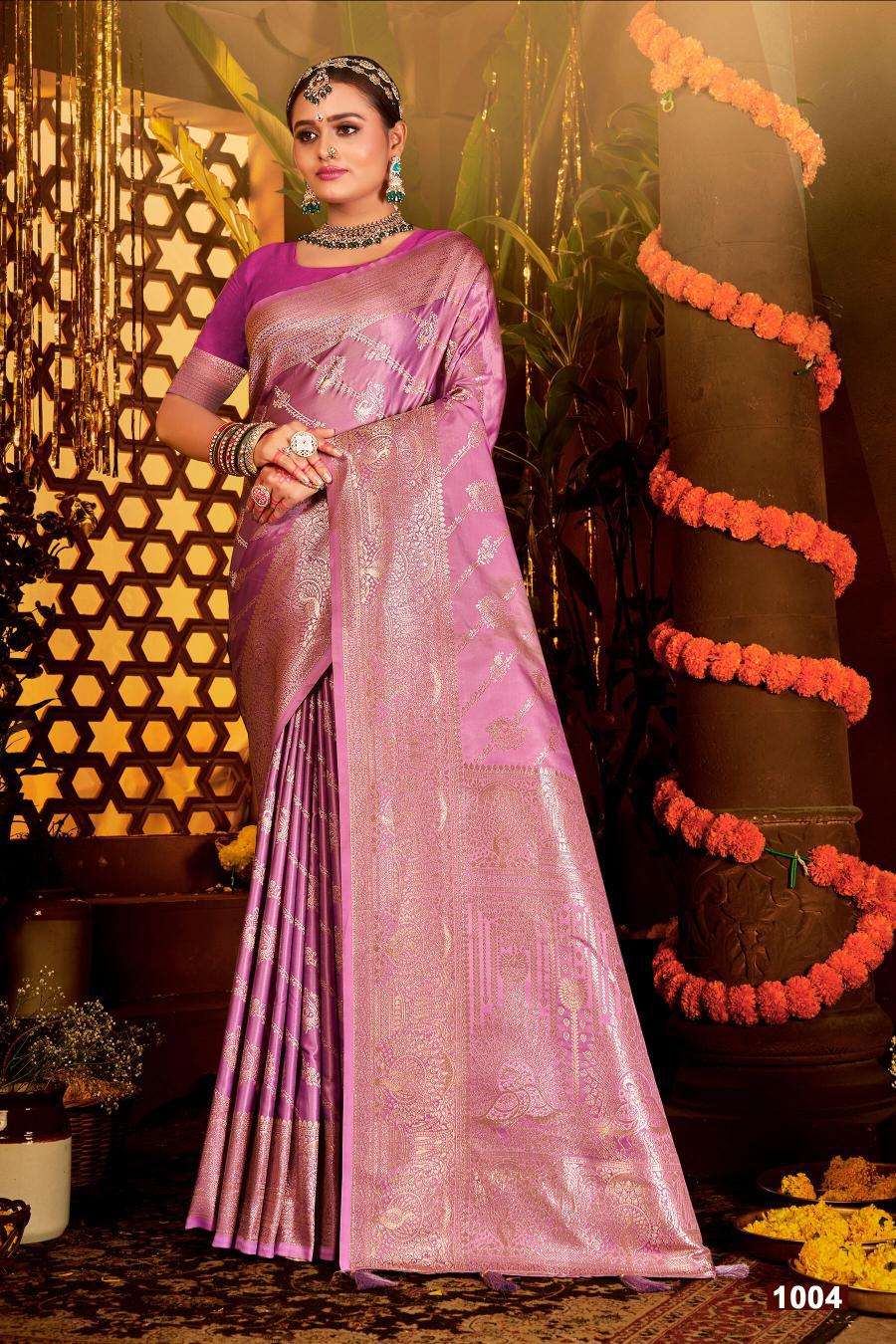 Saroj Sanwaree satin saroski vol.2 Wholesale saree suppliers