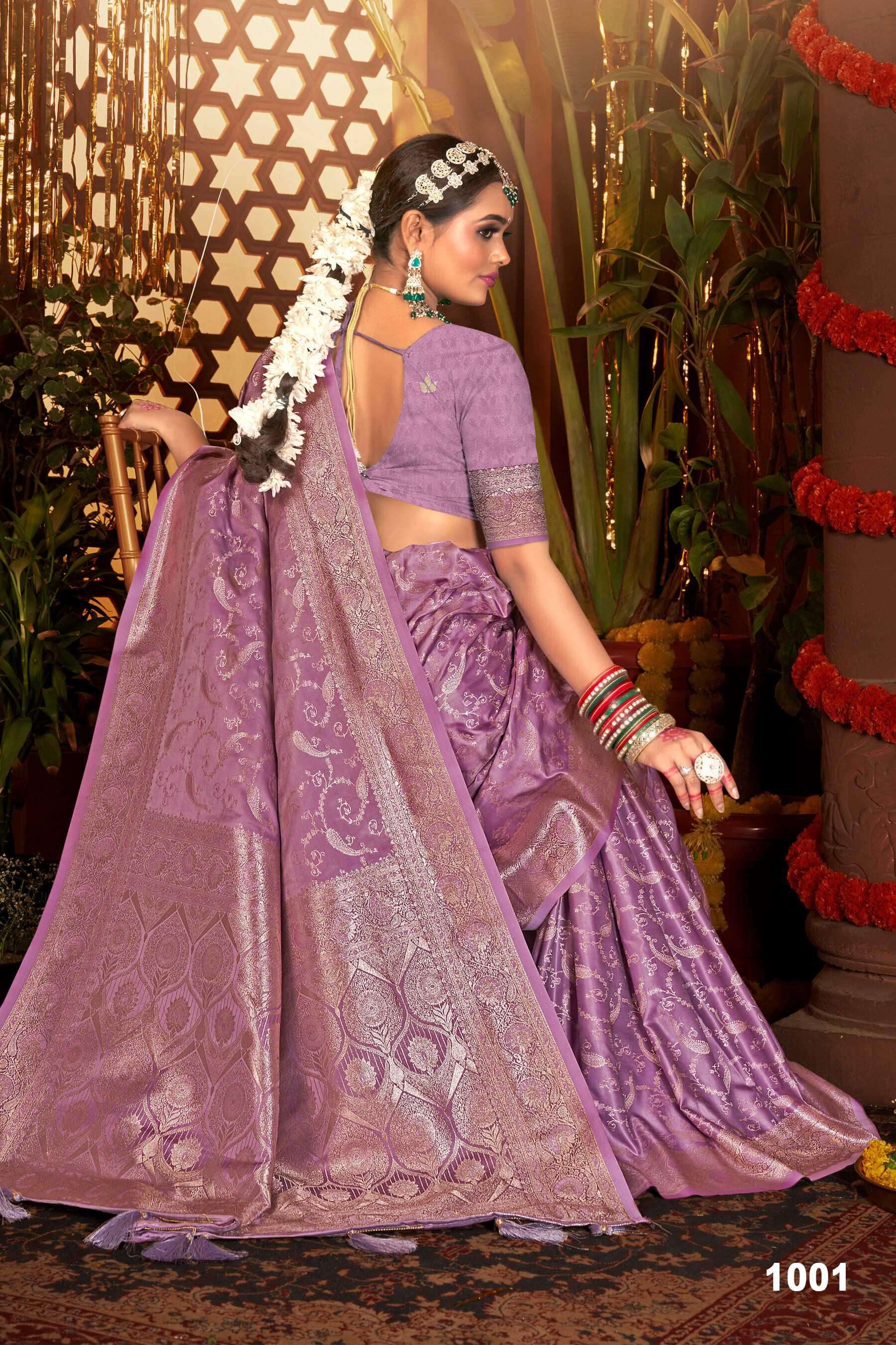 Saroj Sanwaree satin saroski vol.4 Wholesale sarees
