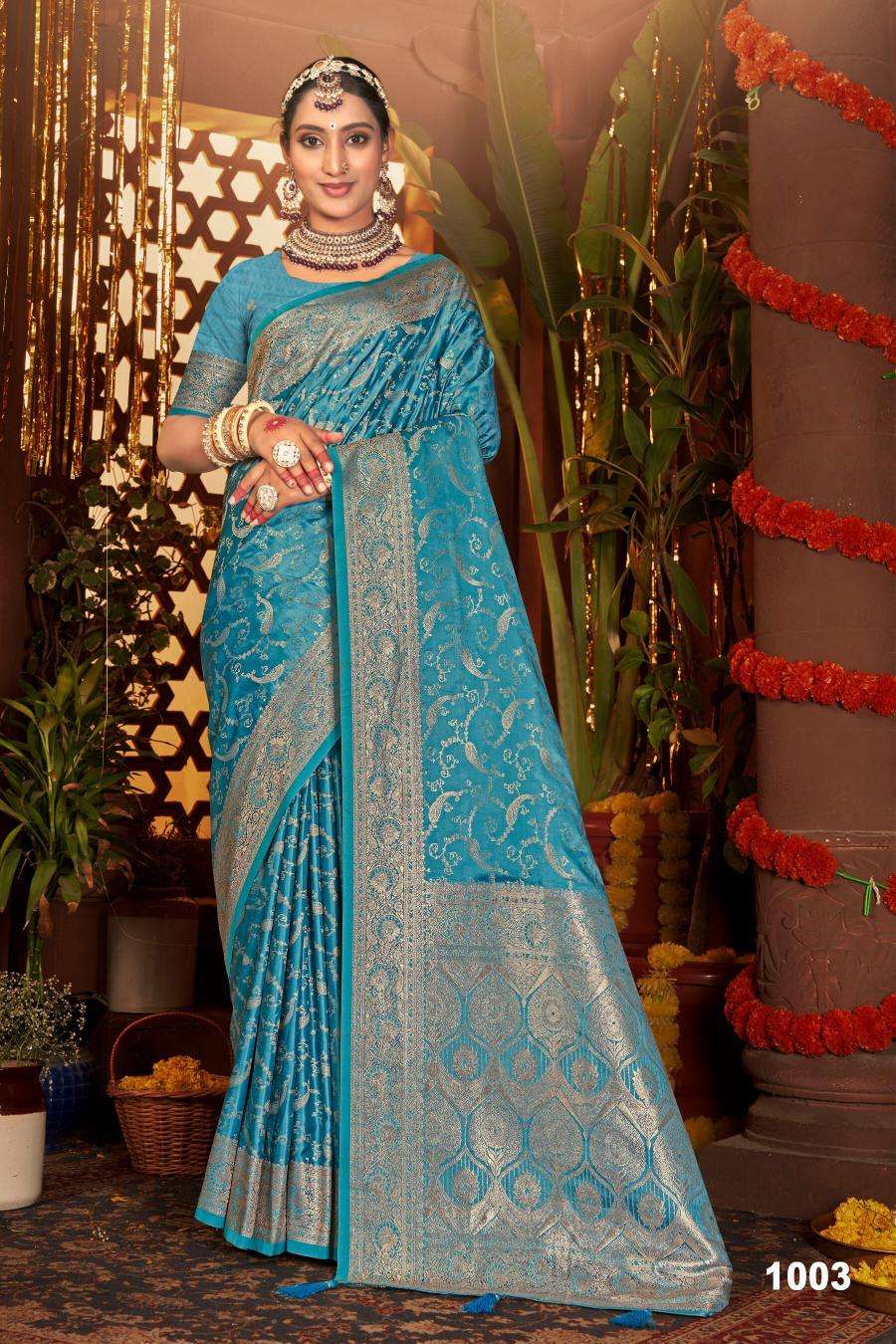 Saroj Sanwaree satin saroski vol.4 Wholesale sarees