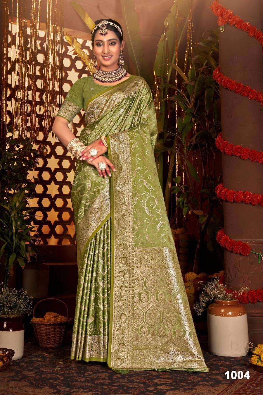 Saroj Sanwaree satin saroski vol.4 Wholesale sarees