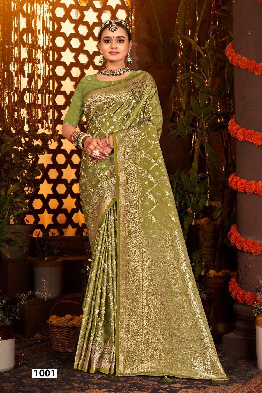 Saroj Sanwaree satin saroski vol.6  Mumbai saree market