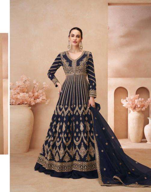 Sayuri designer chinnon silk Salwar suit boutique in Vadodara