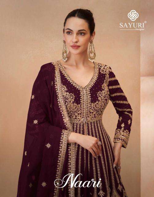 Sayuri designer chinnon silk Salwar suit boutique in Vadodara