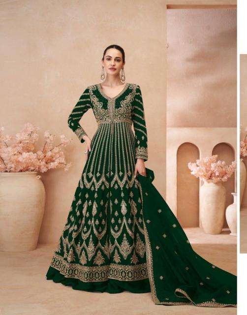 Sayuri designer chinnon silk Salwar suit boutique in Vadodara