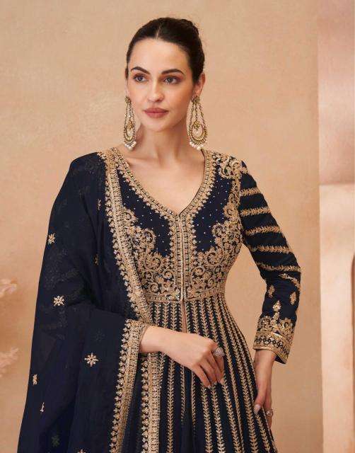 Sayuri designer chinnon silk Salwar suit boutique in Vadodara