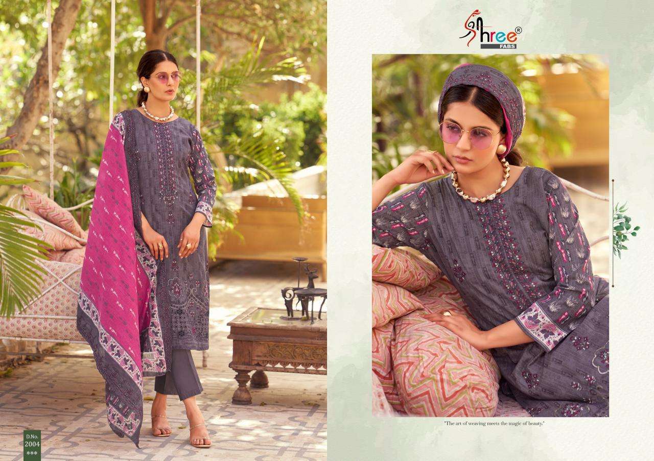 Shree Fabs Bin Saeed Lawn Collection Vol 20 wholesale salwar kameez catalogue with price