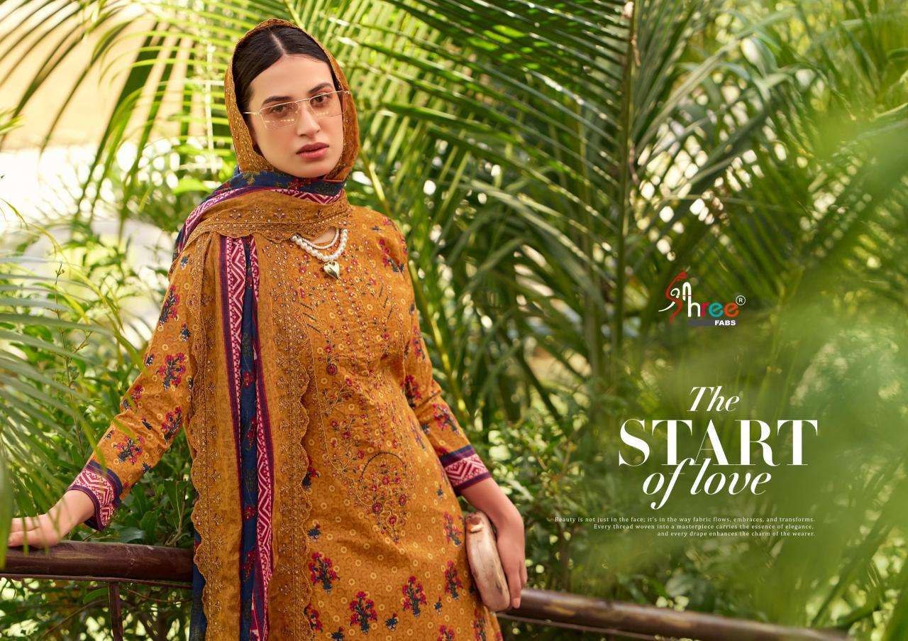 Shree Fabs Bin Saeed Lawn Collection Vol 20 wholesale salwar kameez catalogue with price