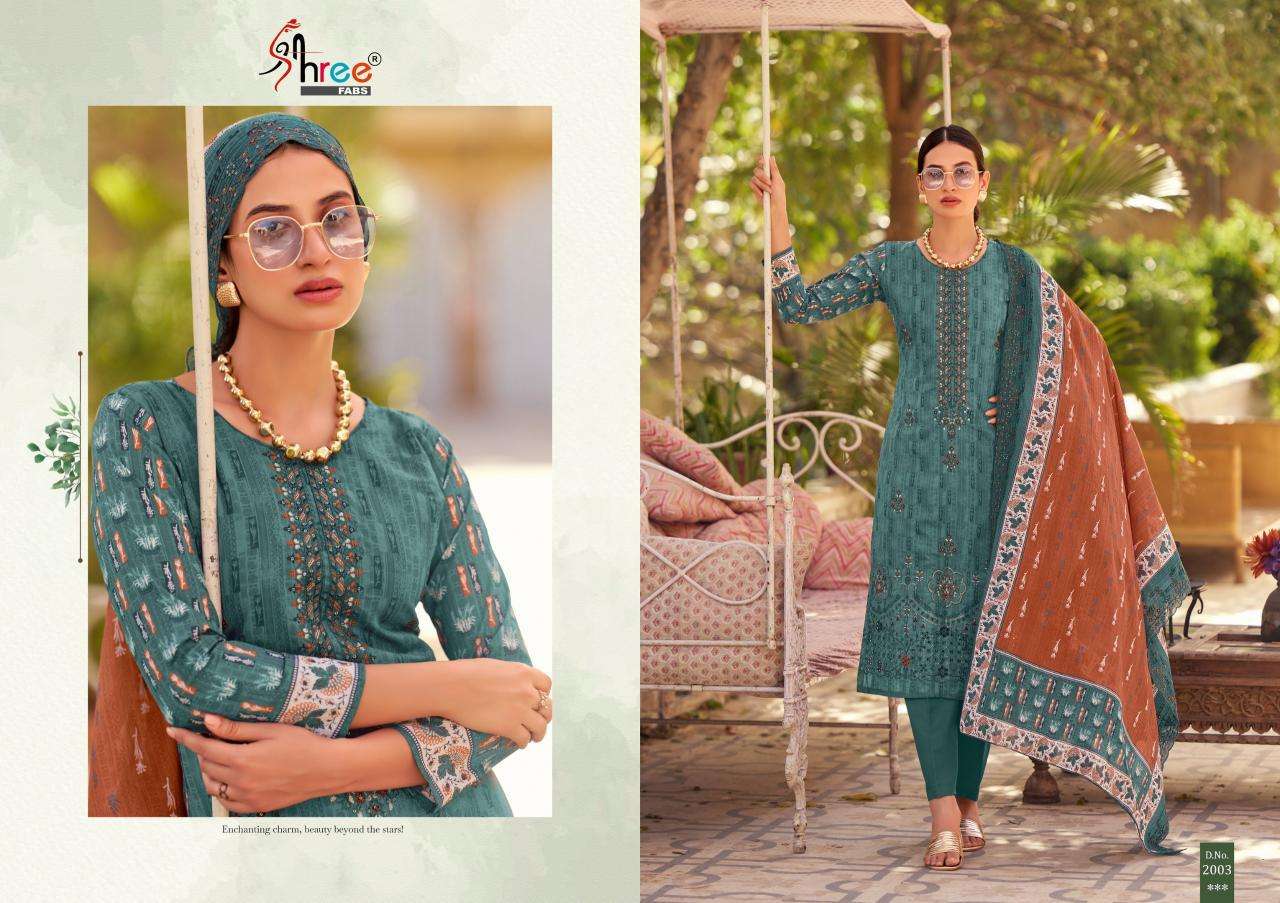 Shree Fabs Bin Saeed Lawn Collection Vol 20 wholesale salwar kameez catalogue with price