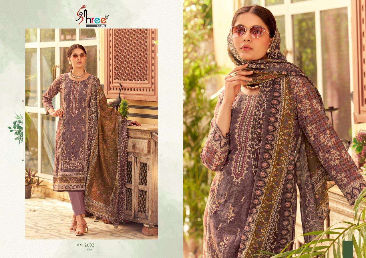 Shree Fabs Bin Saeed Lawn Collection Vol 20 wholesale salwar kameez catalogue with price