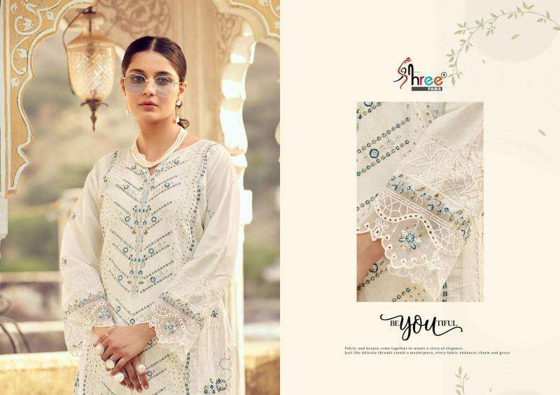 Shree Fabs Tasrif Premium Lawn Collection Vol 2 Chiffon Dupatta Salwar suit wholesale suppliers in Mumbai