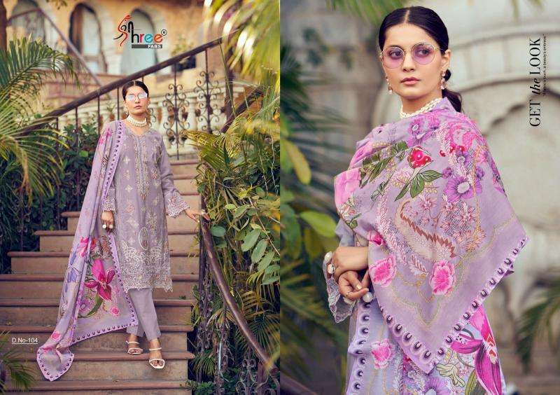 Shree Fabs Tasrif Premium Lawn Collection Vol 2 Chiffon Dupatta Salwar suit wholesale suppliers in Mumbai