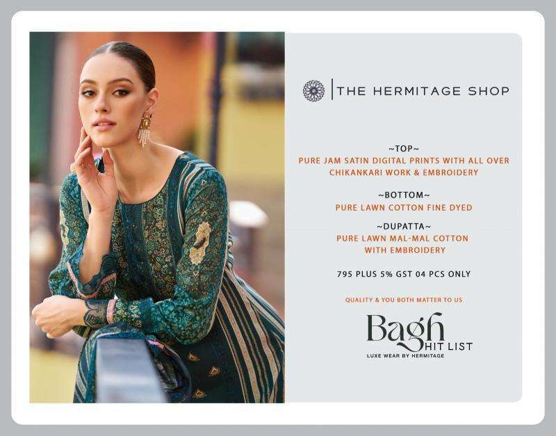 The Hermitage Shop Bagh Hitlist Wholesale salwar kameez suppliers in India