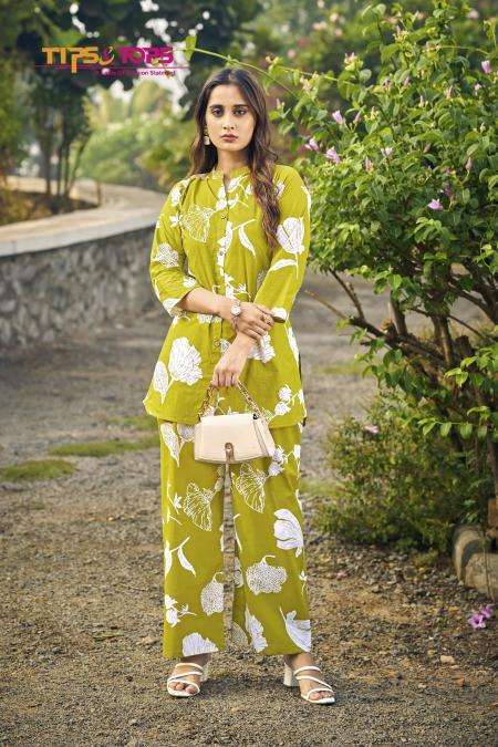 Tips & Tops Cotton Trends co ord sets Designer kurti wholesalers in Delhi