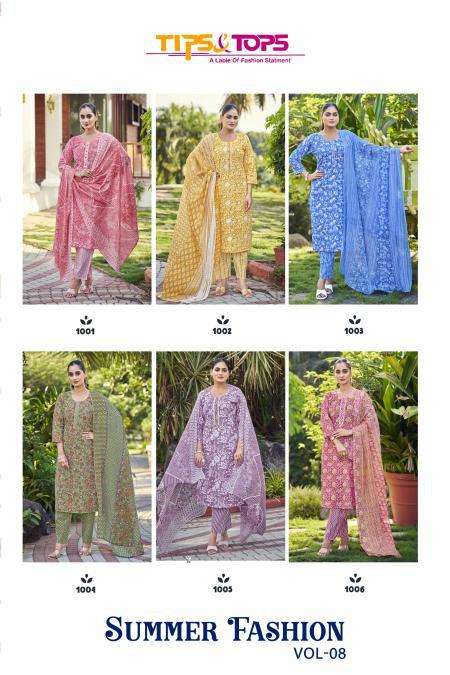 Tips & Tops Summer Fashion Vol 8 Wholesale Kurti suppliers in Kolkata