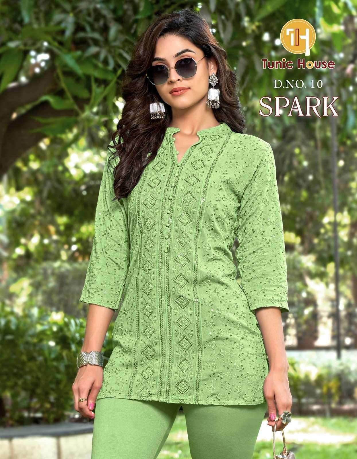 Tunic House Spark vol 1 Bulk kurtis in Delhi