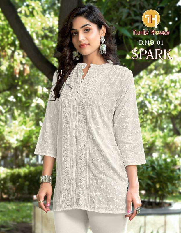 Tunic House Spark vol 1 Bulk kurtis in Delhi