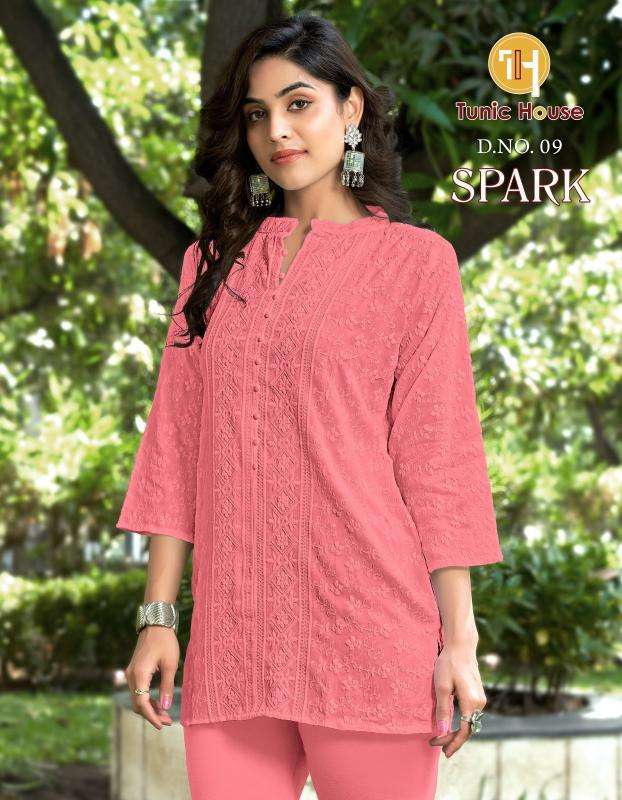 Tunic House Spark vol 1 Bulk kurtis in Delhi
