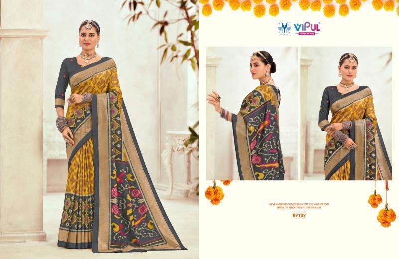 Vipul Gulmarg Silk Vol 6 Indian saree wholesalers online