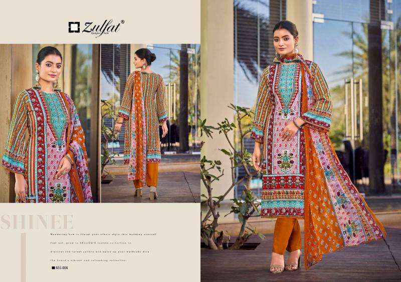 Zulfat designer suits nafisa Wholesale dress materials online
