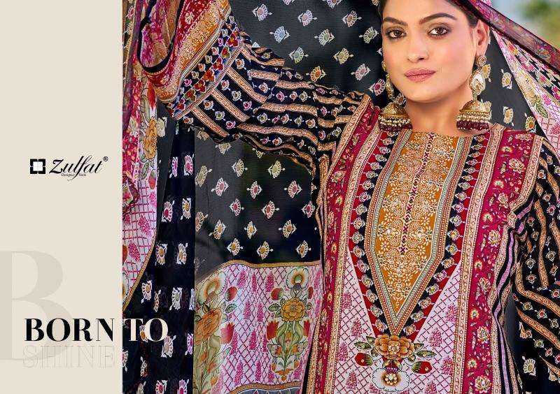 Zulfat designer suits nafisa Wholesale dress materials online