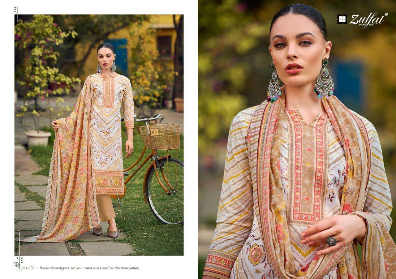 Zulfat Farhana Vol 10 Wholesale dress materials in Surat city