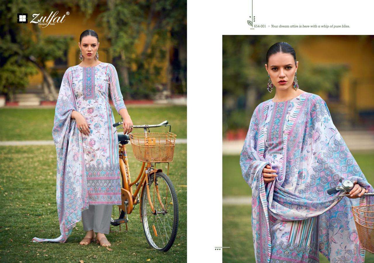 Zulfat Farhana Vol 10 Wholesale dress materials in Surat city