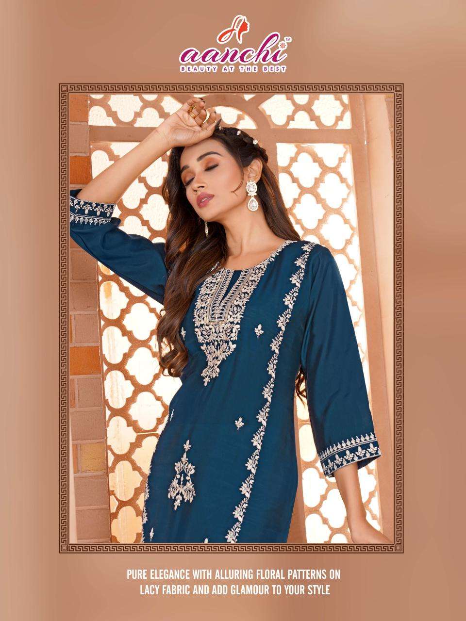 Aanchi classy kurti manufacture in surat