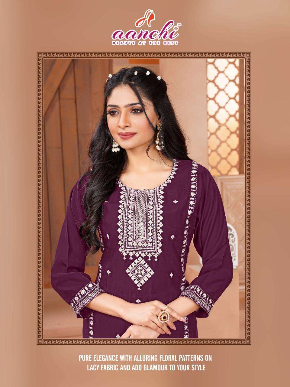 Aanchi classy kurti manufacture in surat