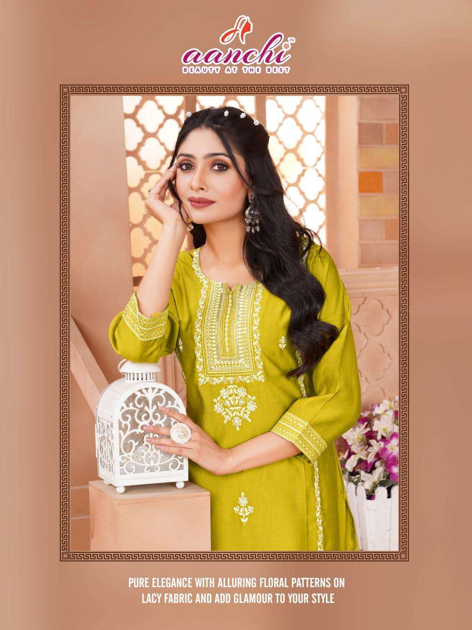 Aanchi classy kurti manufacture in surat