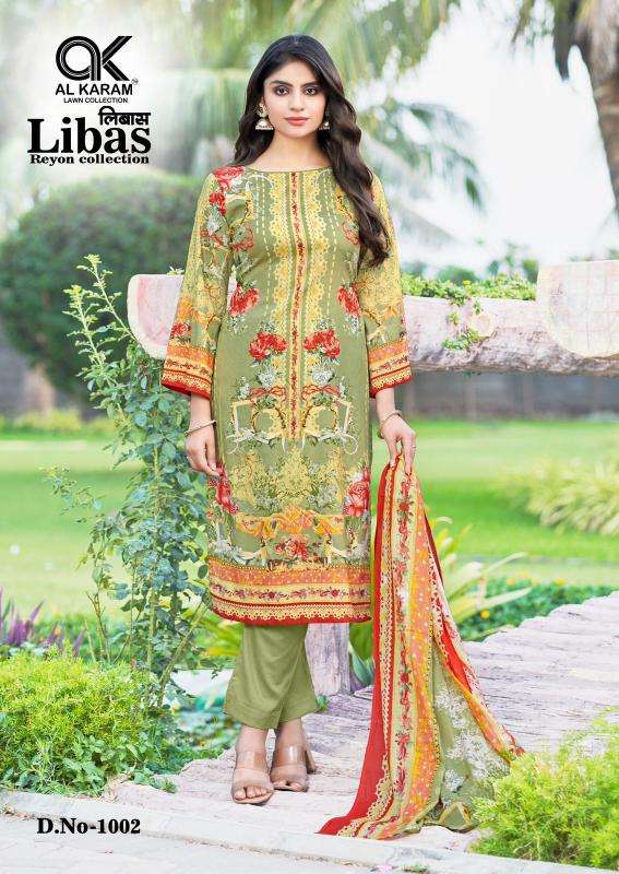 Alkaram libas vol-01 Wholesale dress materials in Ahmedabad