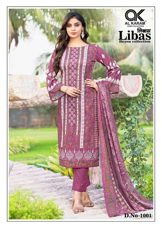 Alkaram libas vol-01 Wholesale dress materials in Ahmedabad