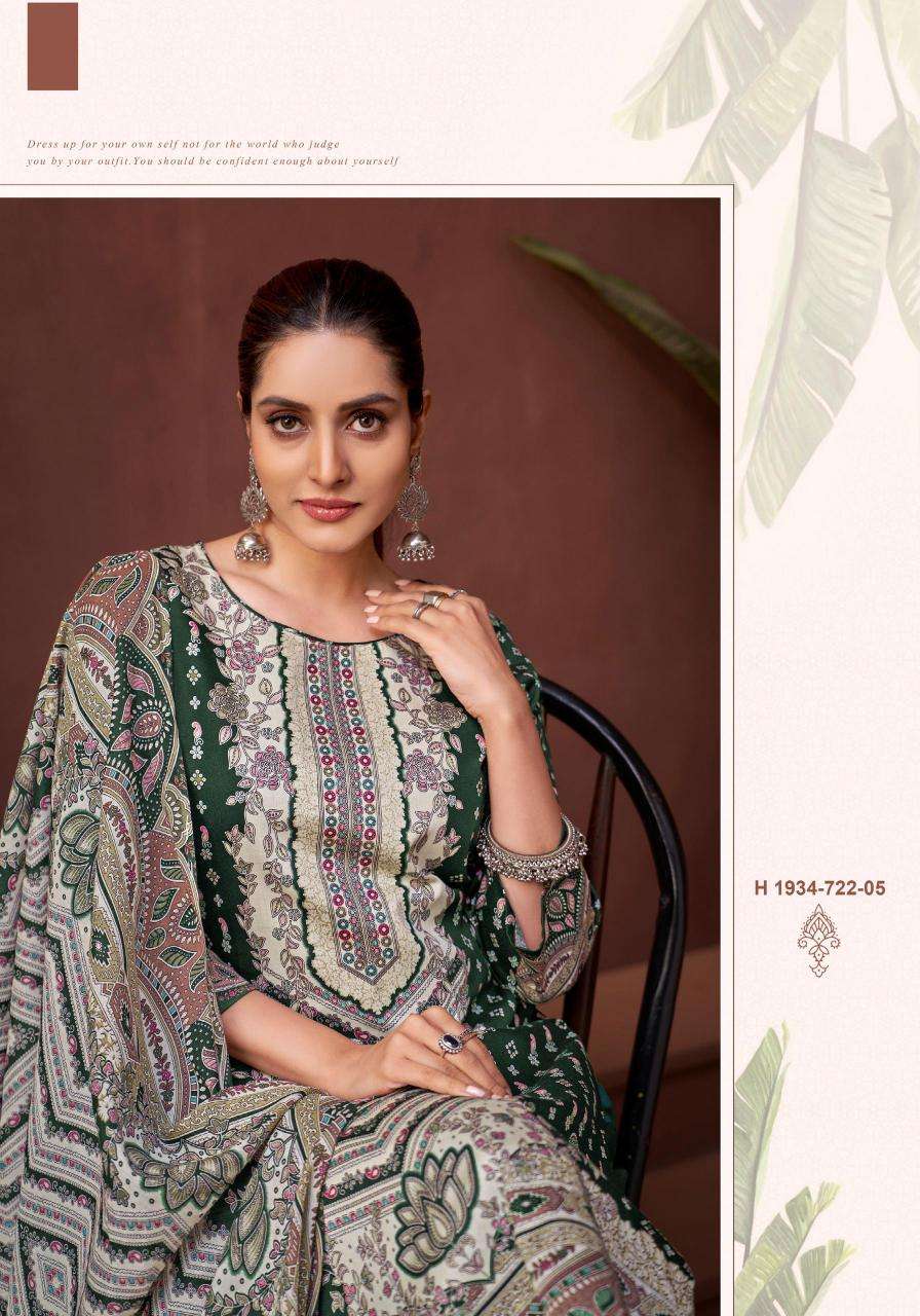 Alok suit kaara 2 Designer dress materials wholesale