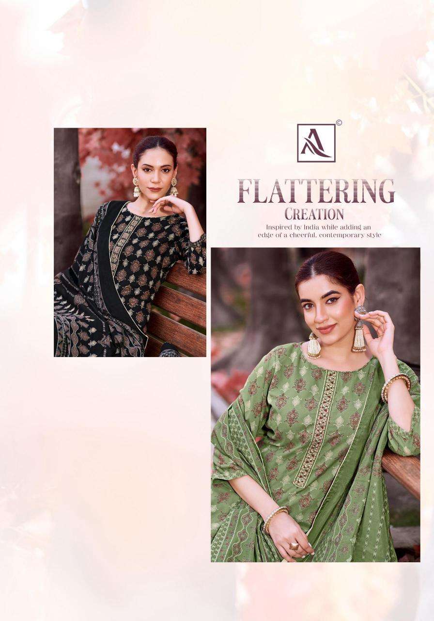 Alok suit katrina Wholesale designer dress materials