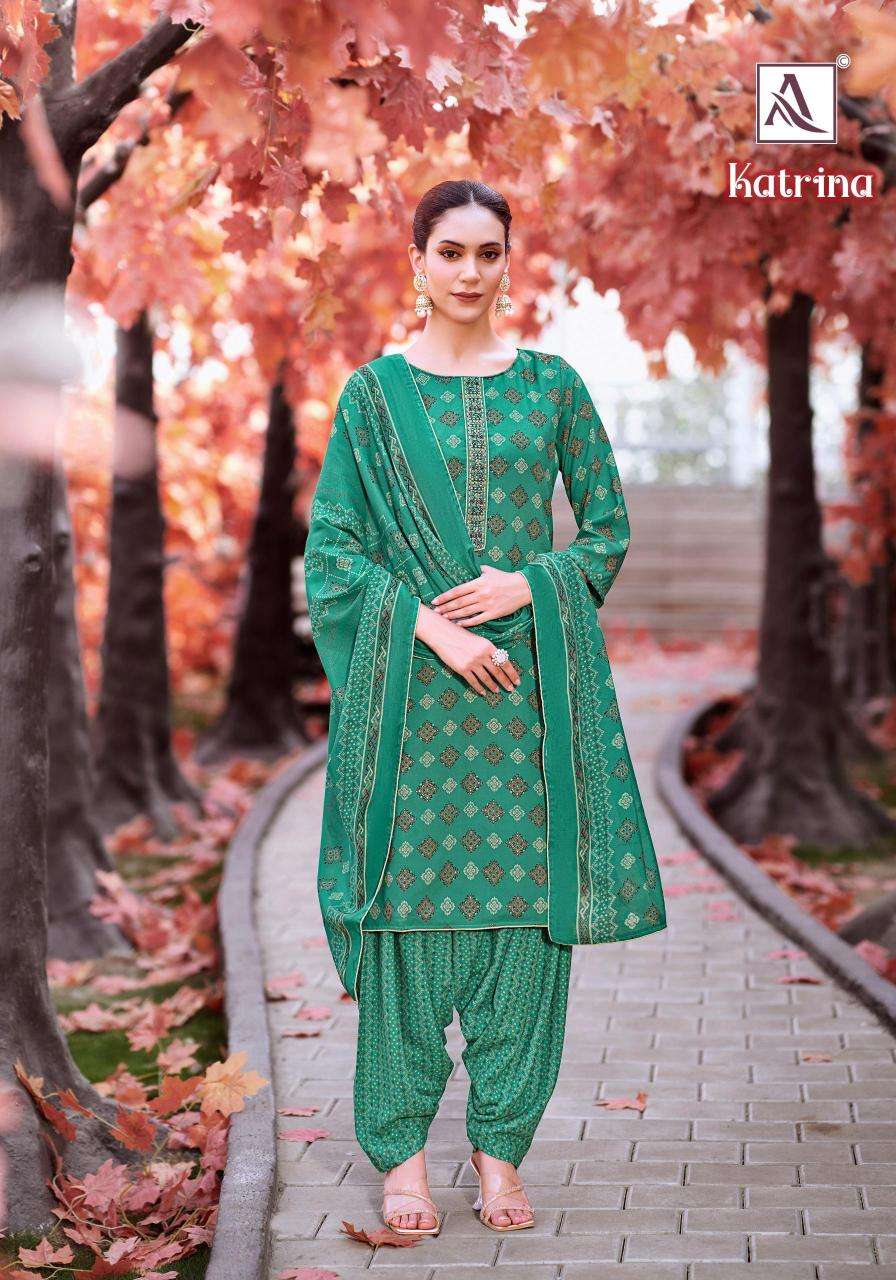 Alok suit katrina Wholesale designer dress materials