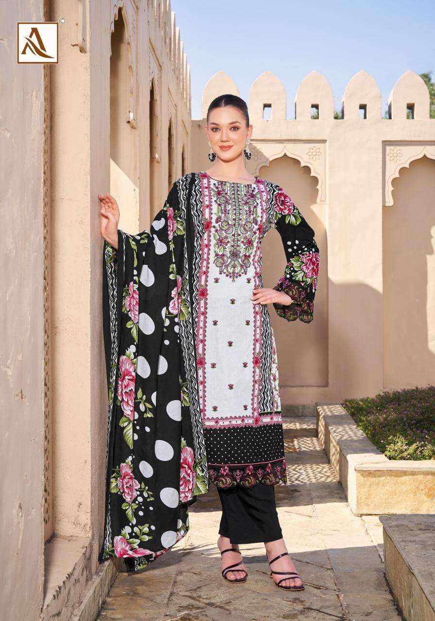 Alok suit - make in india qurbat 17 Wholesale dress material online