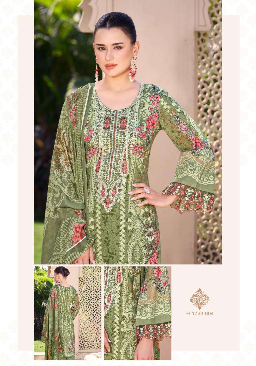 Alok suit - make in india qurbat 17 Wholesale dress material online