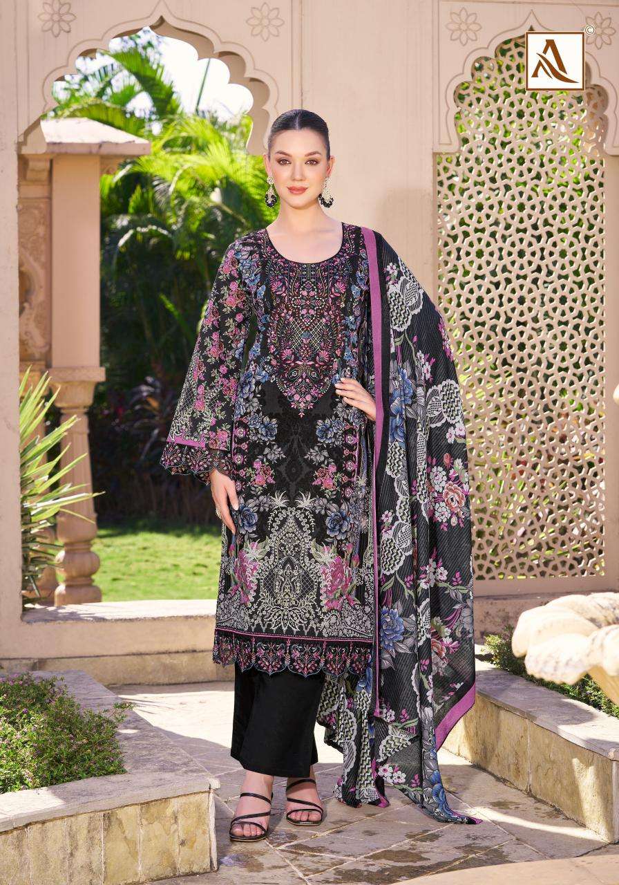 Alok suit - make in india qurbat 17 Wholesale dress material online