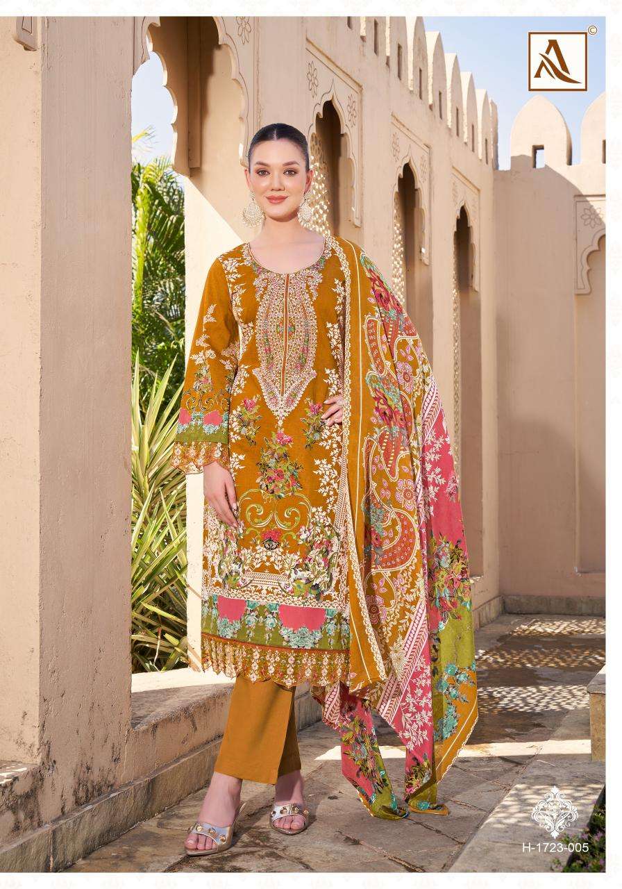 Alok suit - make in india qurbat 17 Wholesale dress material online