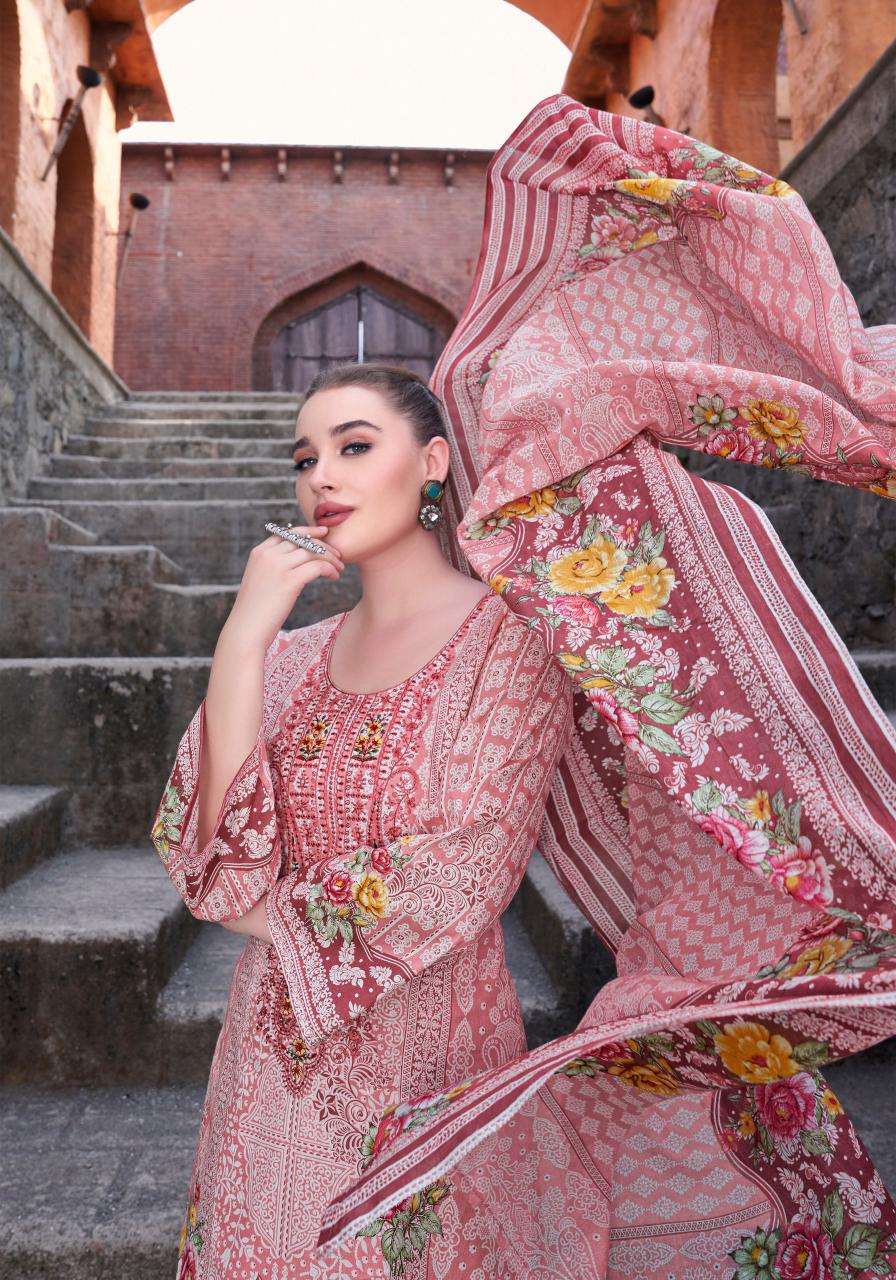 Alok suit - make in india rihaana 10 Wholesale printed dress materials in Mumbai