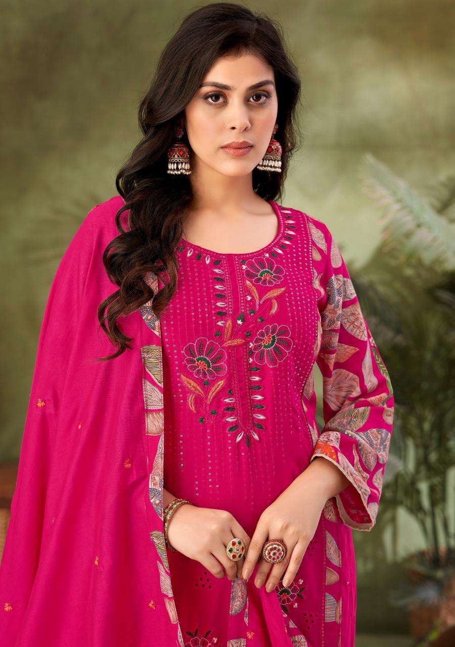 Alok suit - make in india sakina 4 Wholesale Dress Material Dealers in Mumbai