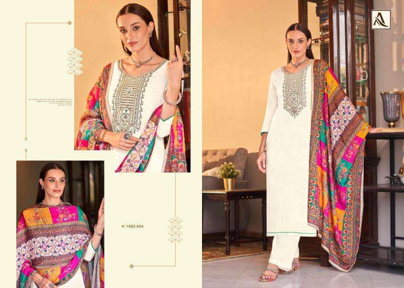 Alok suit - make in india saundarya 2 Dress material for wholesale price