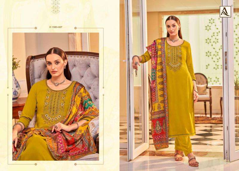 Alok suit - make in india saundarya 2 Dress material for wholesale price