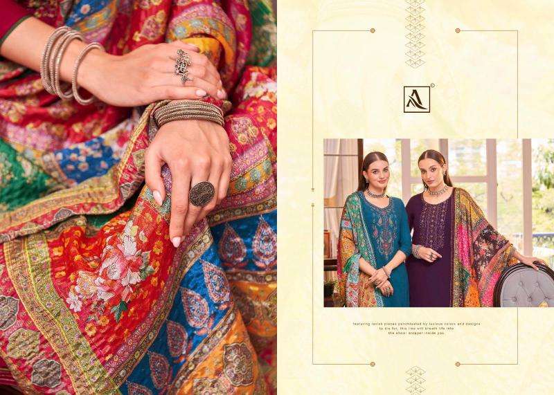 Alok suit - make in india saundarya 2 Dress material for wholesale price