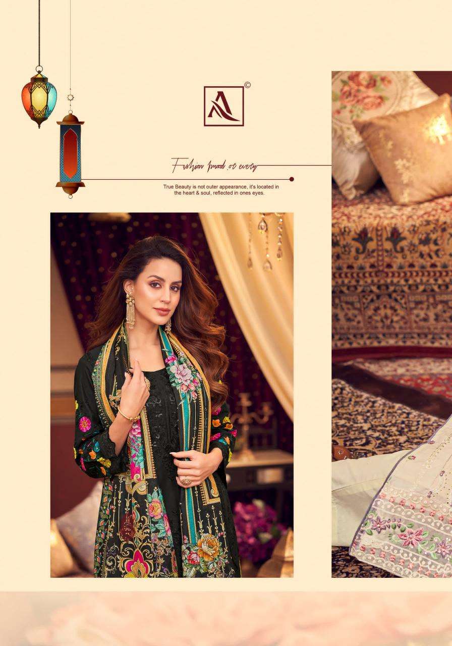 Alok suit - make in india tabeer 12 Mumbai Dress Material Wholesale Prices