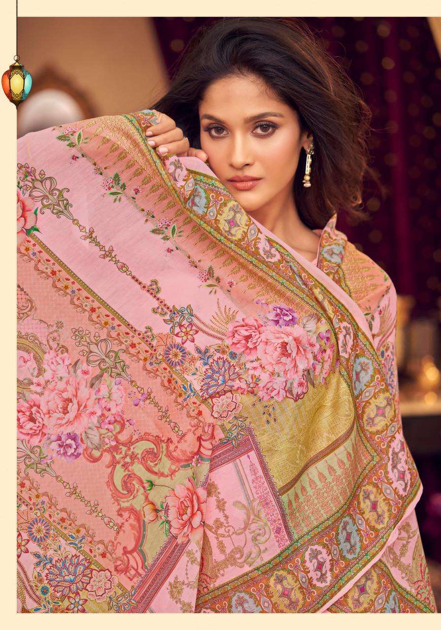 Alok suit - make in india tabeer 12 Mumbai Dress Material Wholesale Prices
